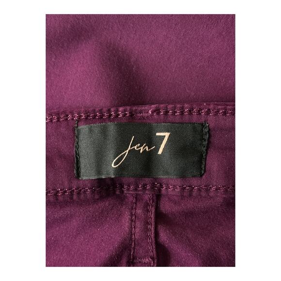 Jen7 Jeans straight leg denim purple size 22 - Picture 5 of 8